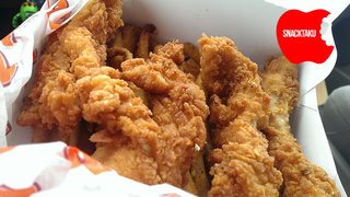 Popeyes Chicken Waffle Tenders: The Snacktaku Review